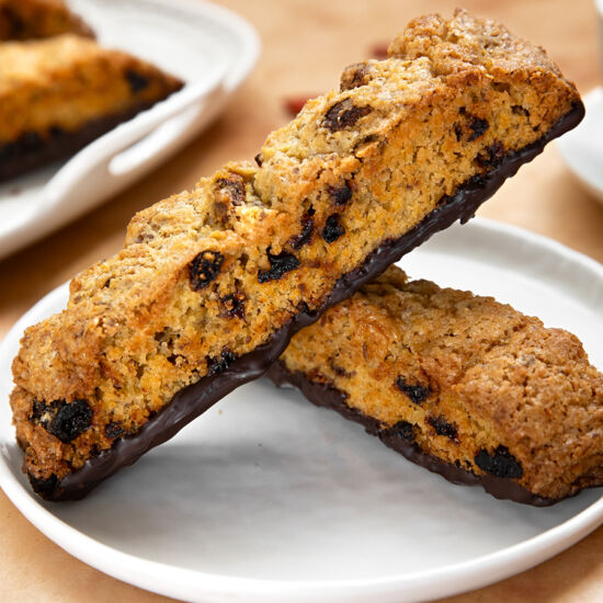 Goji Berry Biscotti - Recipe photo by BitterSweet