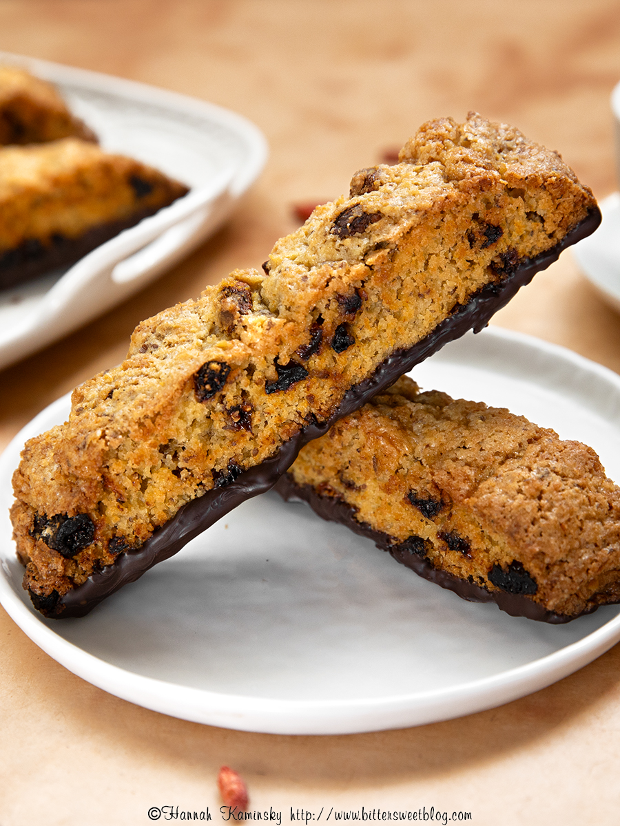 Goji Berry Biscotti - Recipe photo by BitterSweet