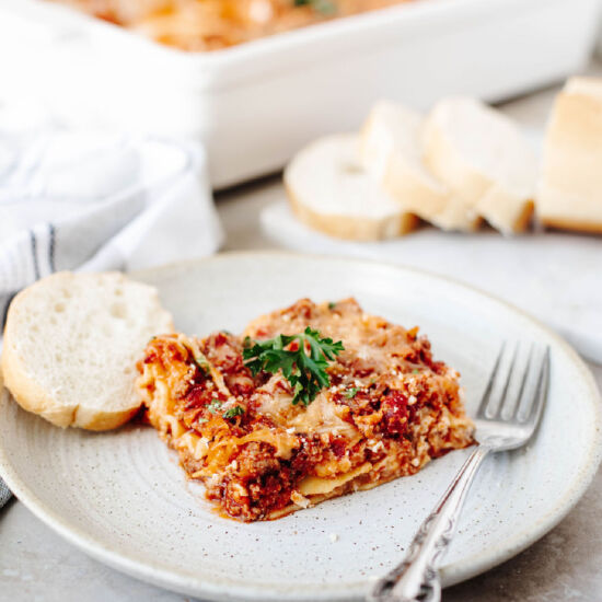 Grandma's Lasagna - Recipe photo by The Cookin Chicks