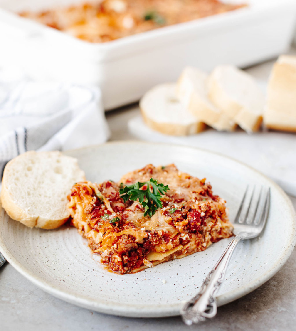 Grandma's Lasagna - Recipe photo by The Cookin Chicks