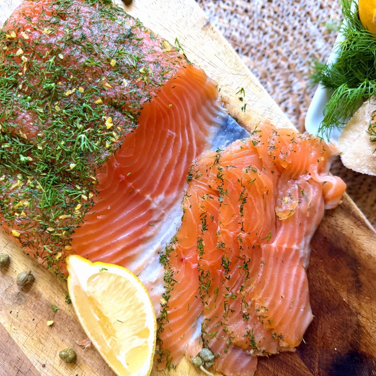 Easy Homemade Gravlax - Recipe photo by Dadsfamilykitchen