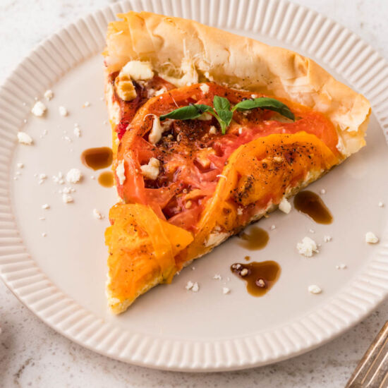 Heirloom Tomato Pie - Recipe photo by SuburbanSimplicity