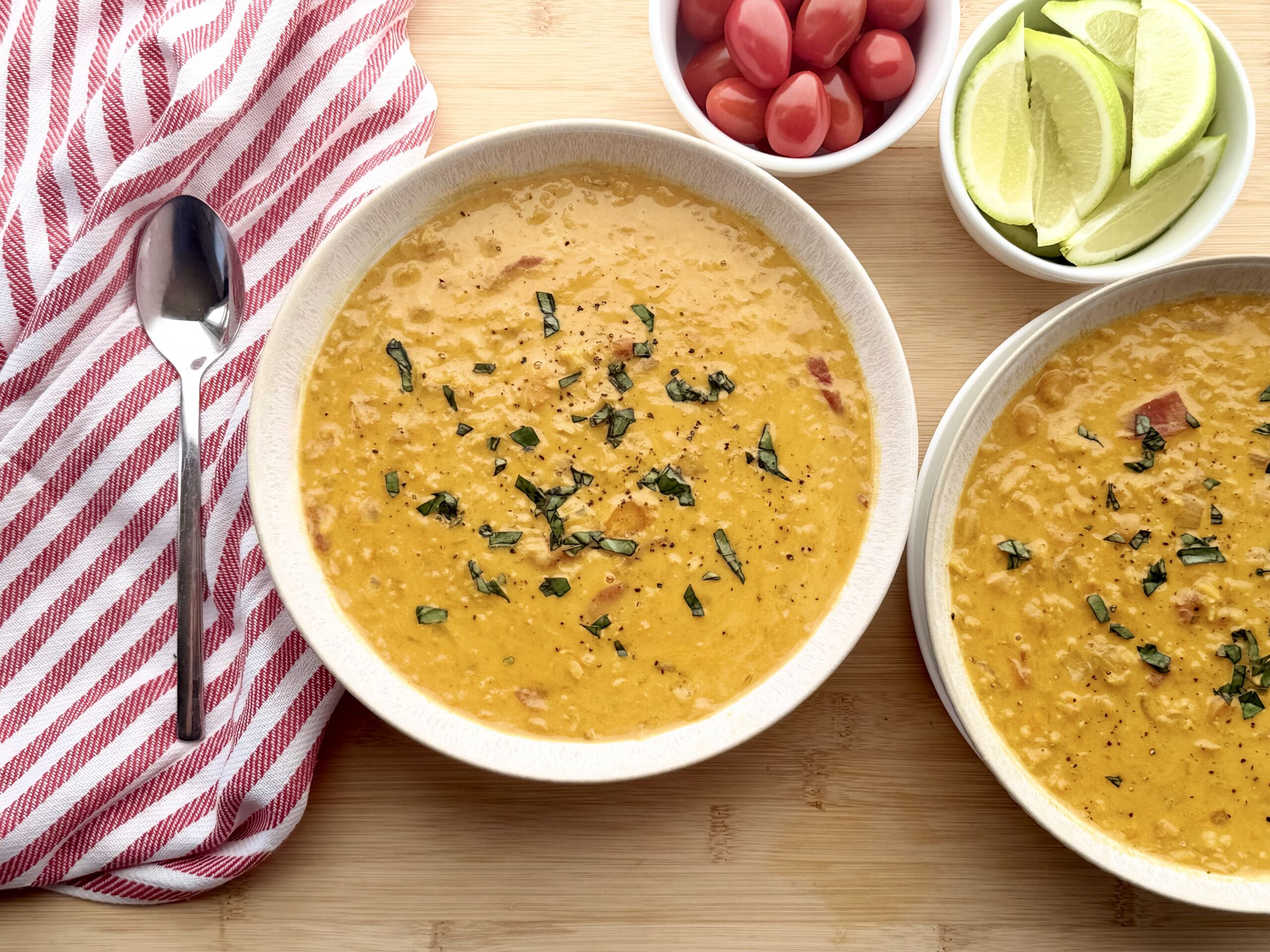 One-Pot Curry Red Lentil Soup - Recipe photo by OurNourishedKitchen