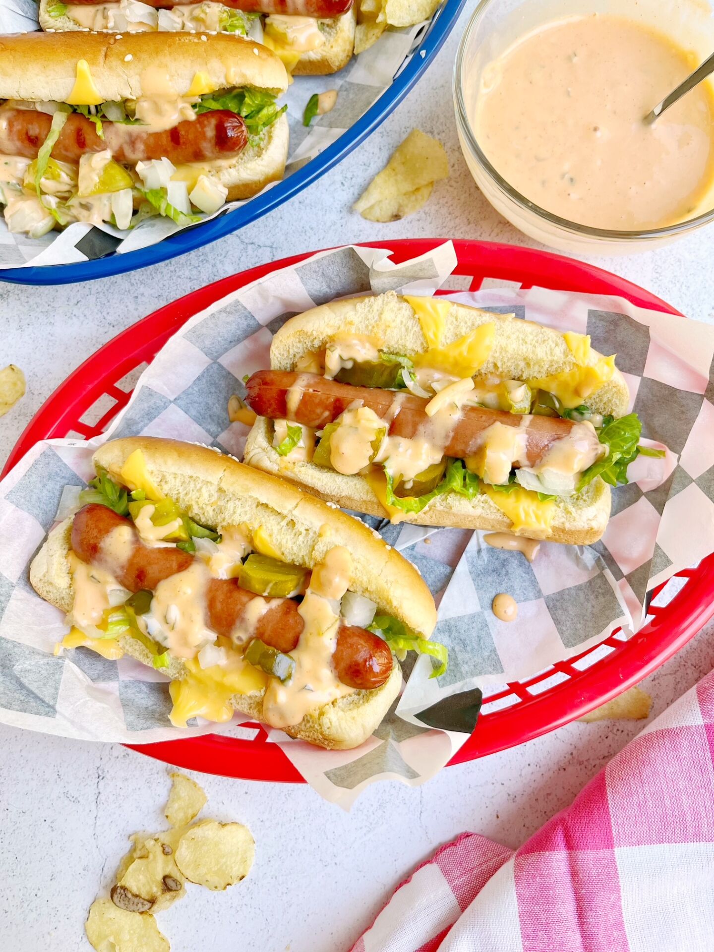 Big Mac Hot Dogs - Recipe photo by theyummymuffin02