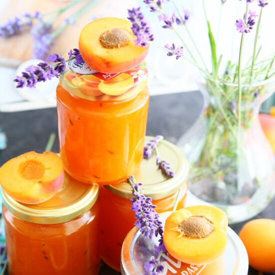 Apricot Lavender Jam - Recipe photo by angiesrecipes