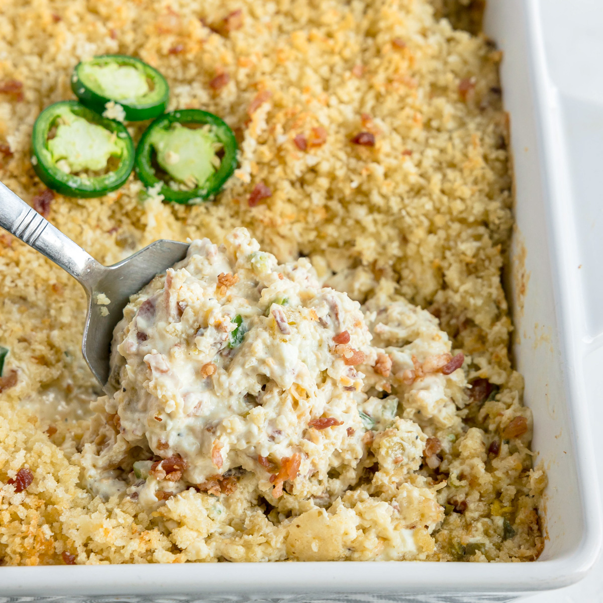 Jalapeño Popper Dip - Recipe photo by KyleeCooks