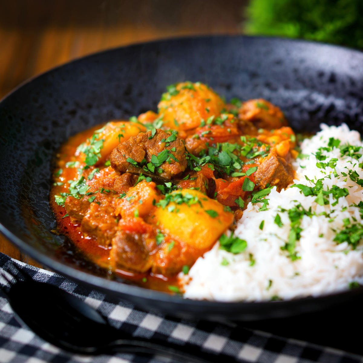South African Lamb Durban Curry - Recipe photo by Brian Jones