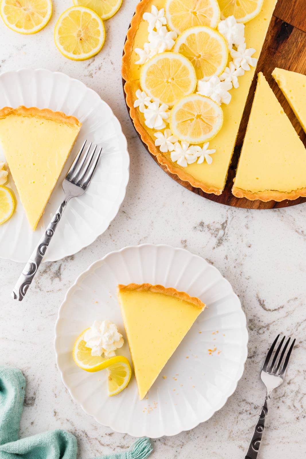 Homemade Lemon Tart - Recipe photo by SuburbanSimplicity