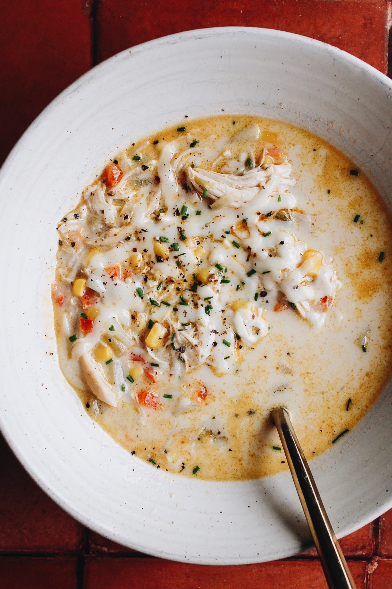 Chicken Corn Chowder - Recipe photo by thefigjar