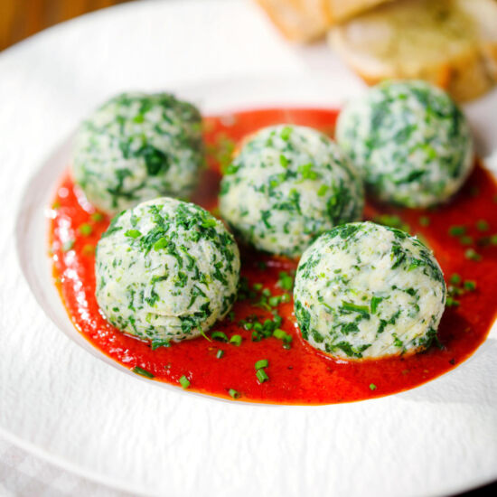 Malfatti: Ricotta Dumplings - Recipe photo by Brian Jones
