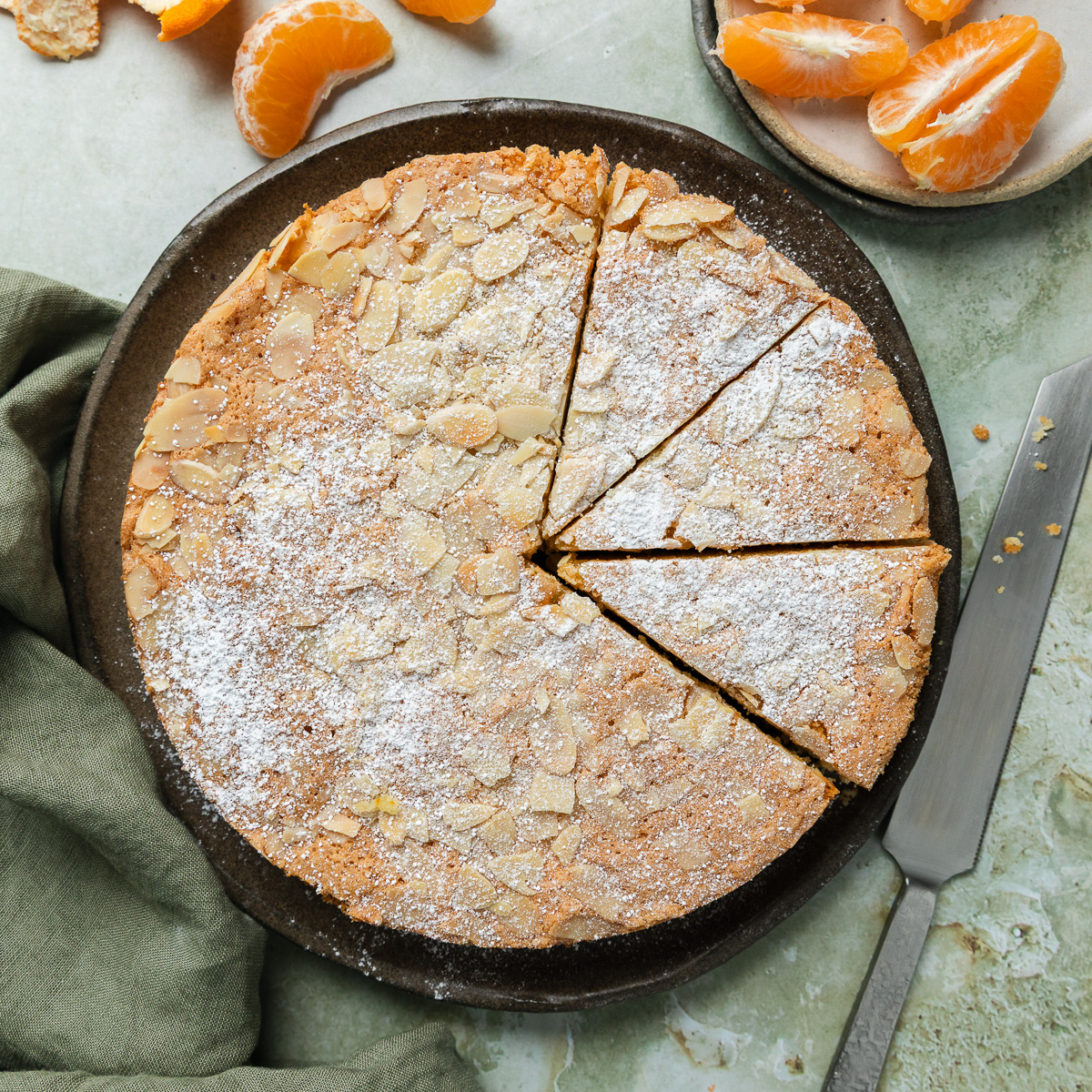 Almond Mandarin Cake (Gluten-free) - Recipe photo by Mrs Jones Kitchen