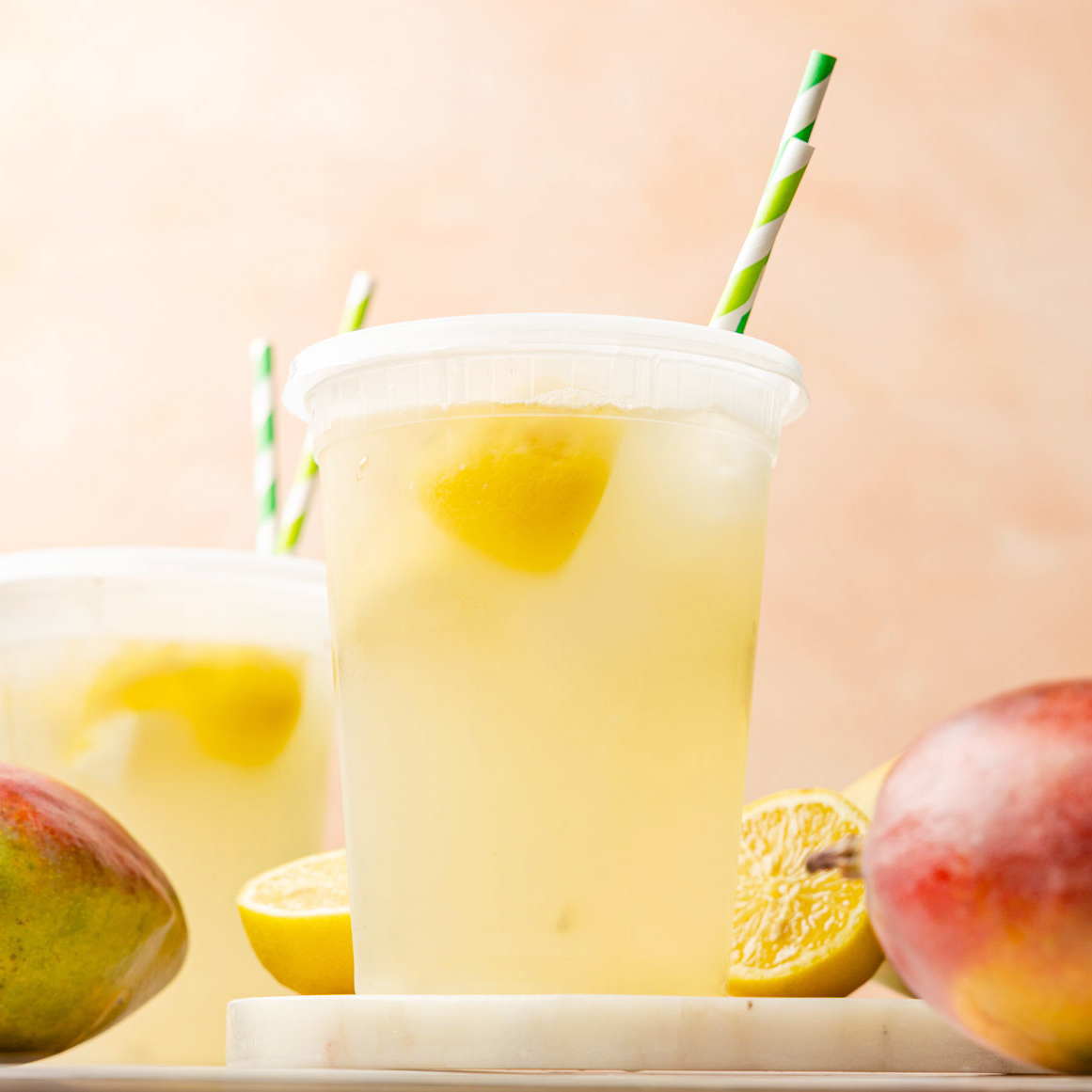 State Fair Mango Lemonade - Recipe photo by TheChaoticTable