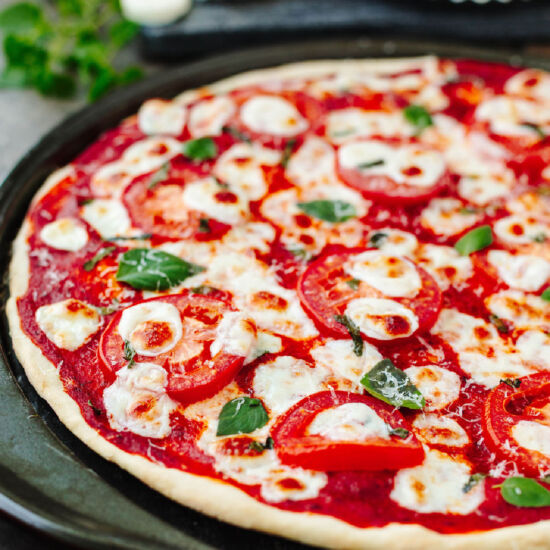 No Yeast Pizza Dough - Recipe photo by The Cookin Chicks