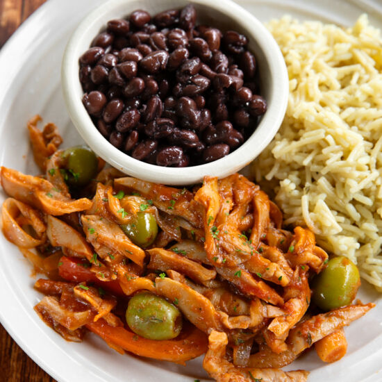Oyster Mushroom Ropa Vieja - Recipe photo by BitterSweet