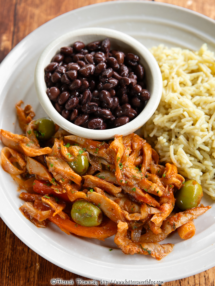 Oyster Mushroom Ropa Vieja - Recipe photo by BitterSweet