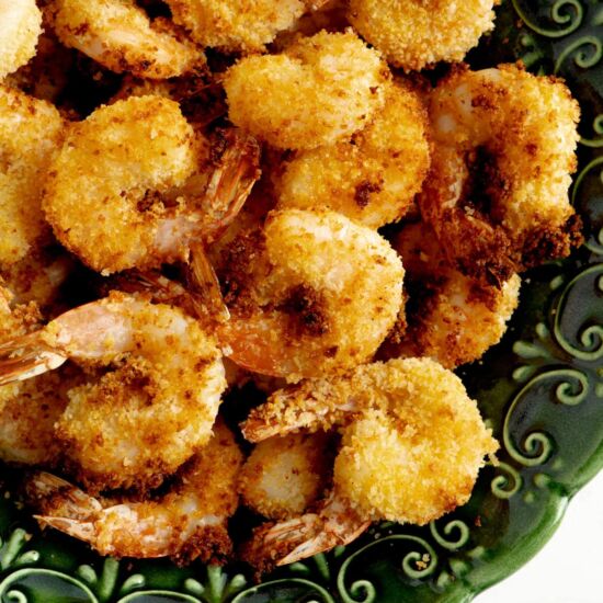 Crispy Air Fryer Panko Shrimp - Recipe photo by TheDeliciousSpoon