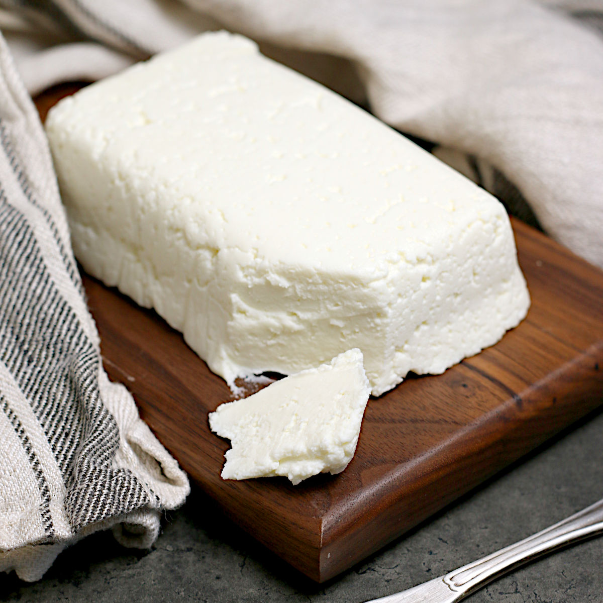 Homemade Queso Fresco - Recipe photo by DomesticDreamboat
