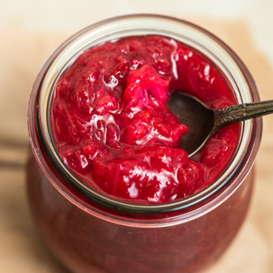 Rhubarb-Vanilla Jam - Recipe photo by homecookingcollective