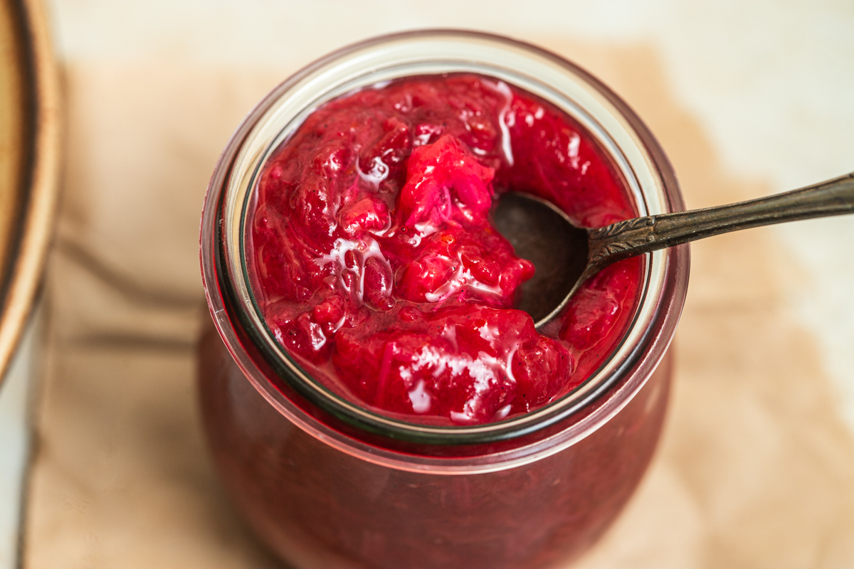 Rhubarb-Vanilla Jam - Recipe photo by homecookingcollective