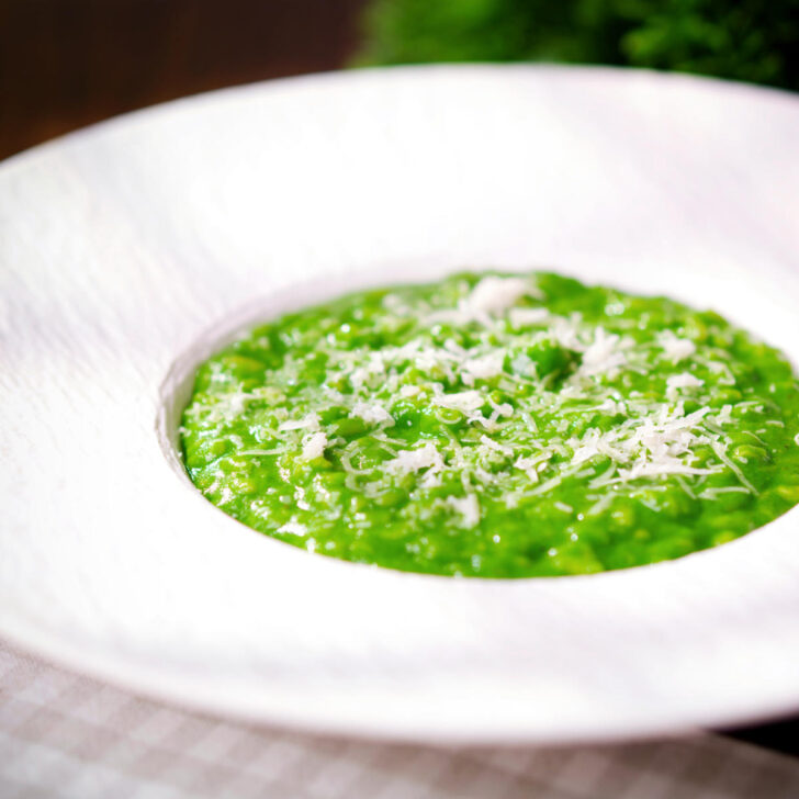 Risotto Verde - Recipe photo by Brian Jones