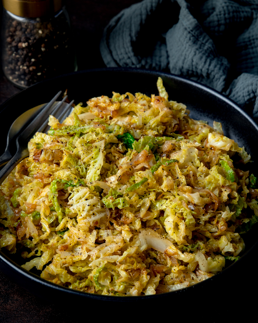 Sautéed Cabbage - Recipe photo by KitchenSanctuary