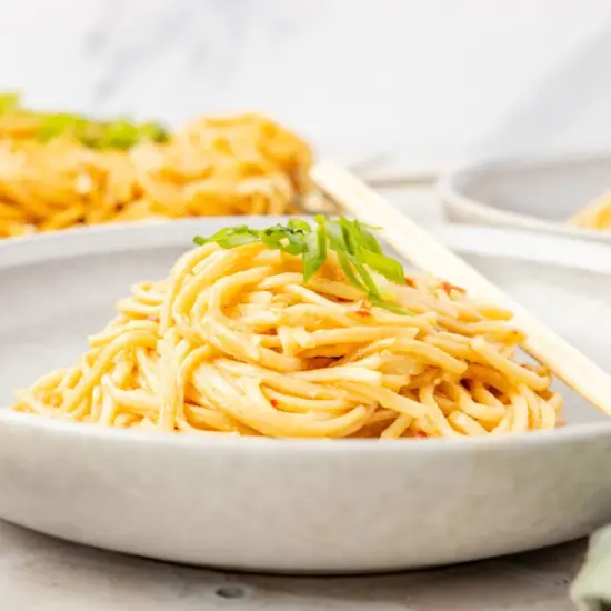 Sesame Noodles - Recipe photo by TheChaoticTable
