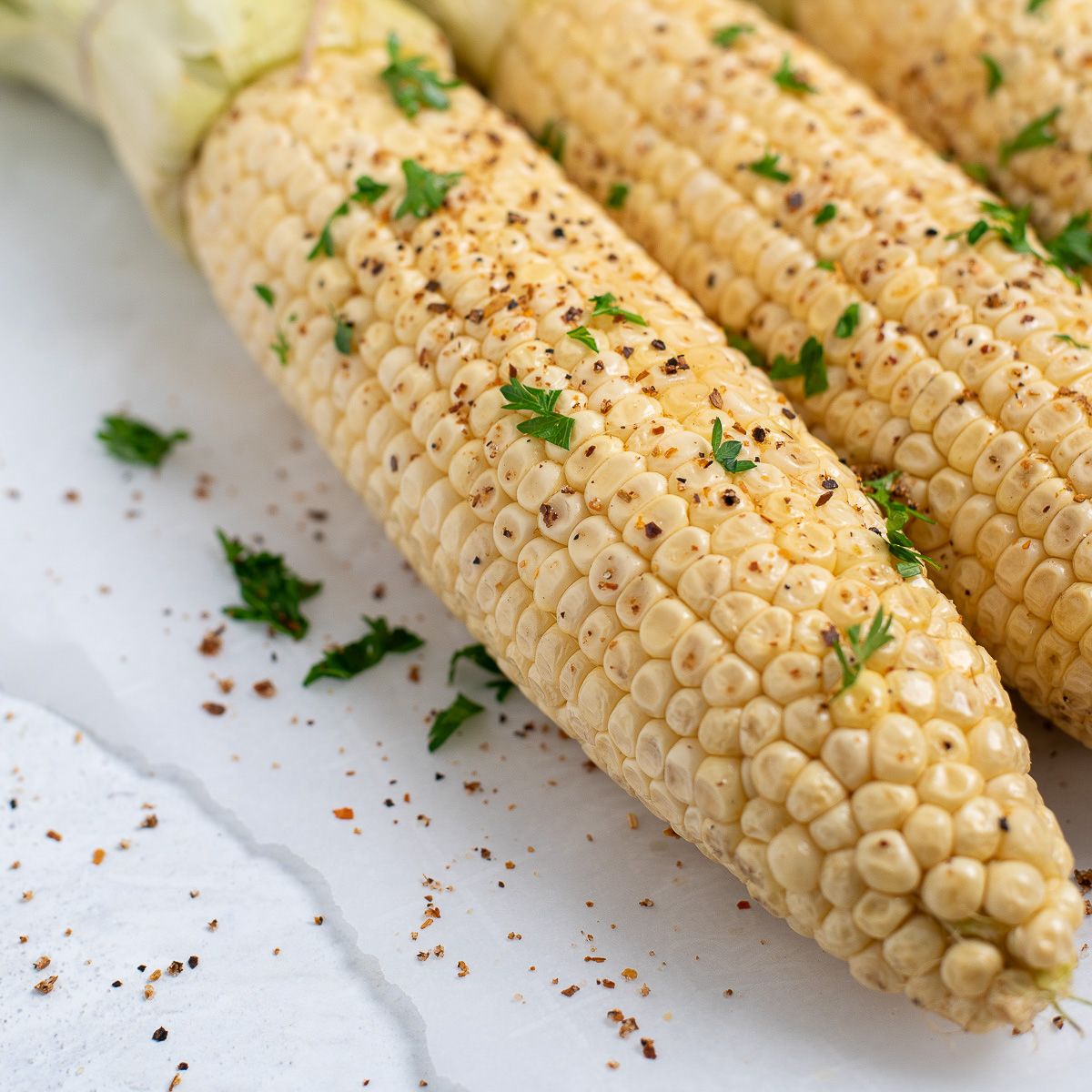 Smoked Corn on the Cob - Recipe photo by biscuitsandburlap
