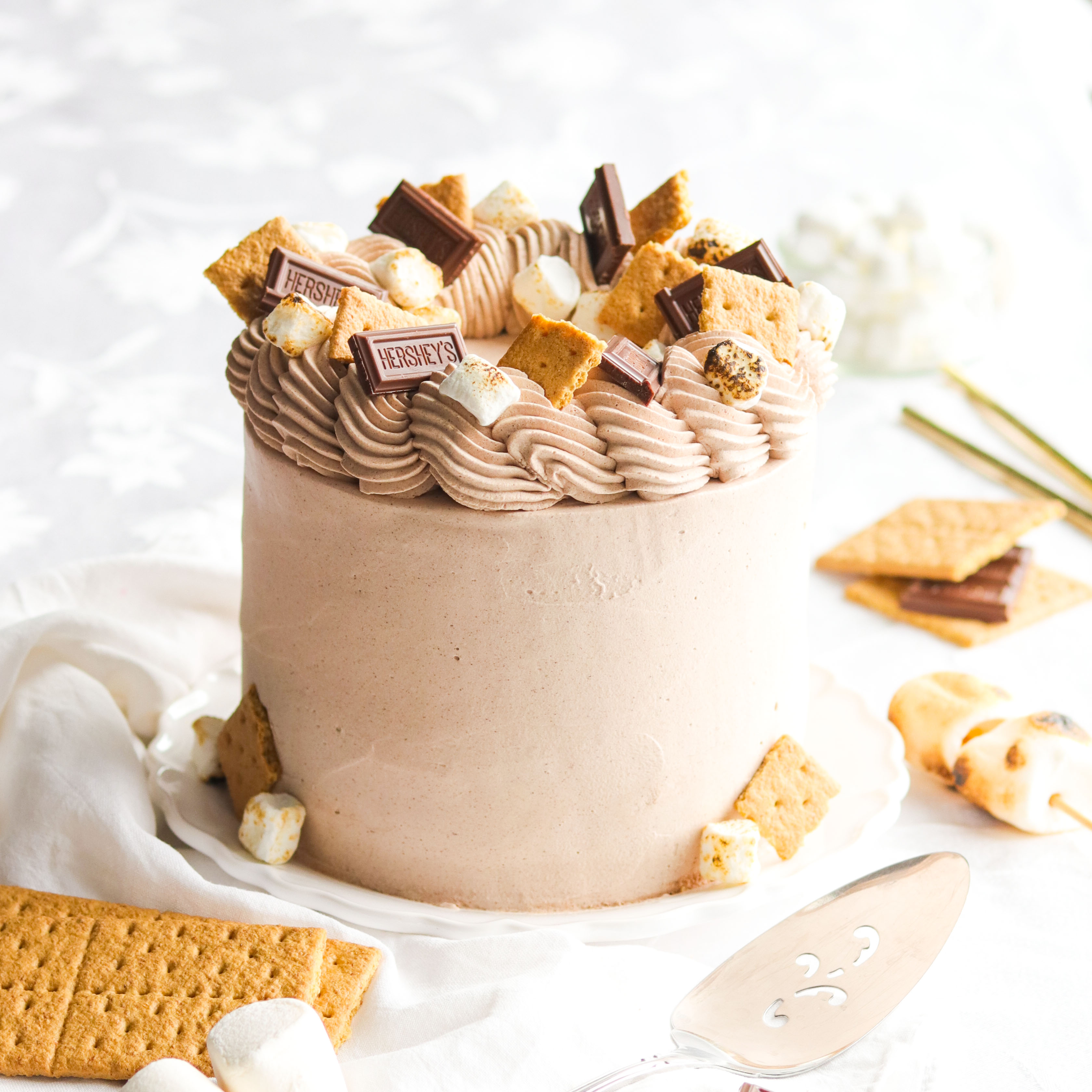 S'more Ice Cream Cake - Recipe photo by A baJillian Recipes