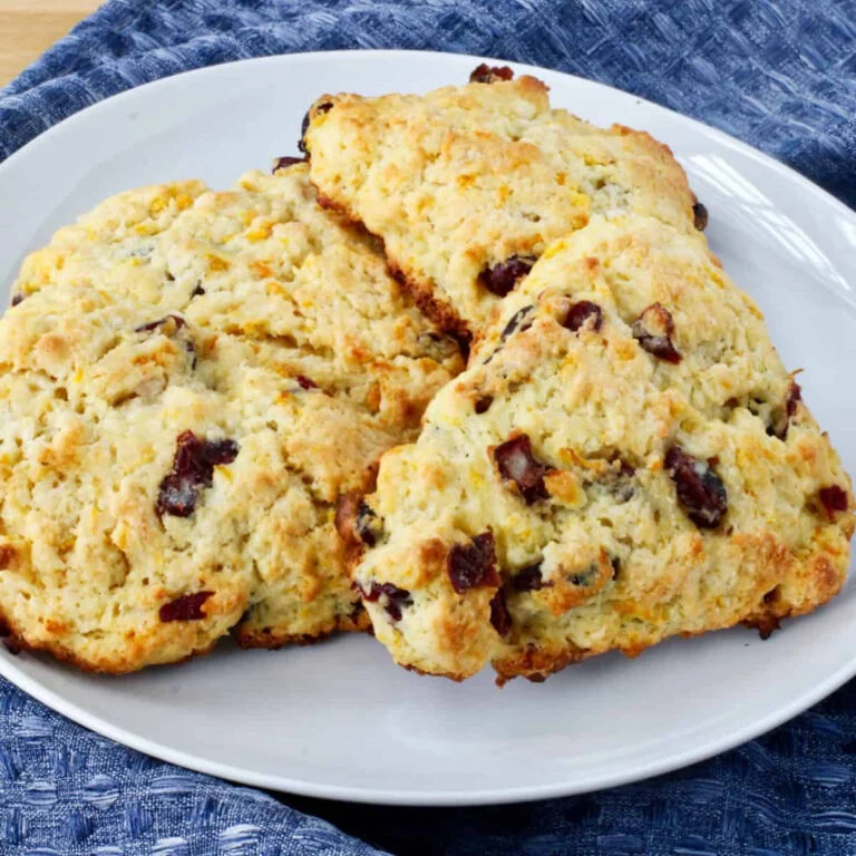 Cranberry and Tangerine Scones - Recipe photo by karenskitchenstories