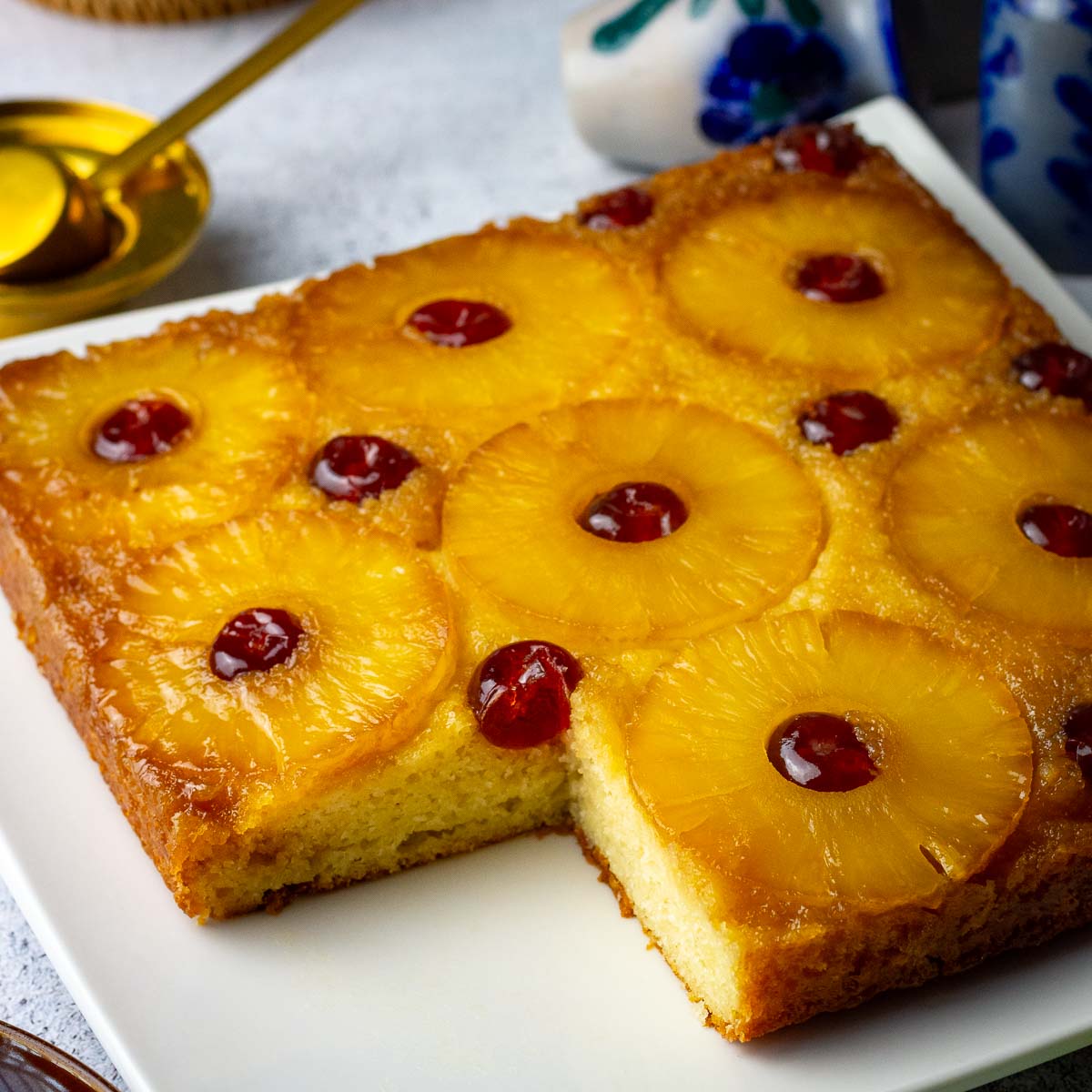 Sourdough Pineapple Upsidedown Cake - Recipe photo by somebodyfeedseb