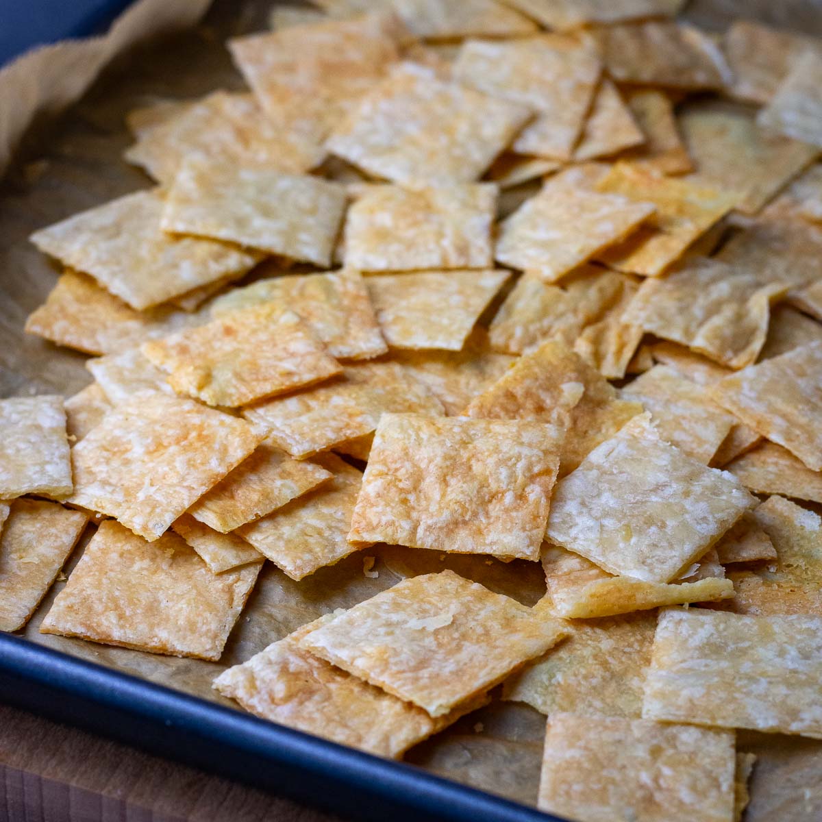 Sourdough Discard Parmesan Crackers - Recipe photo by somebodyfeedseb