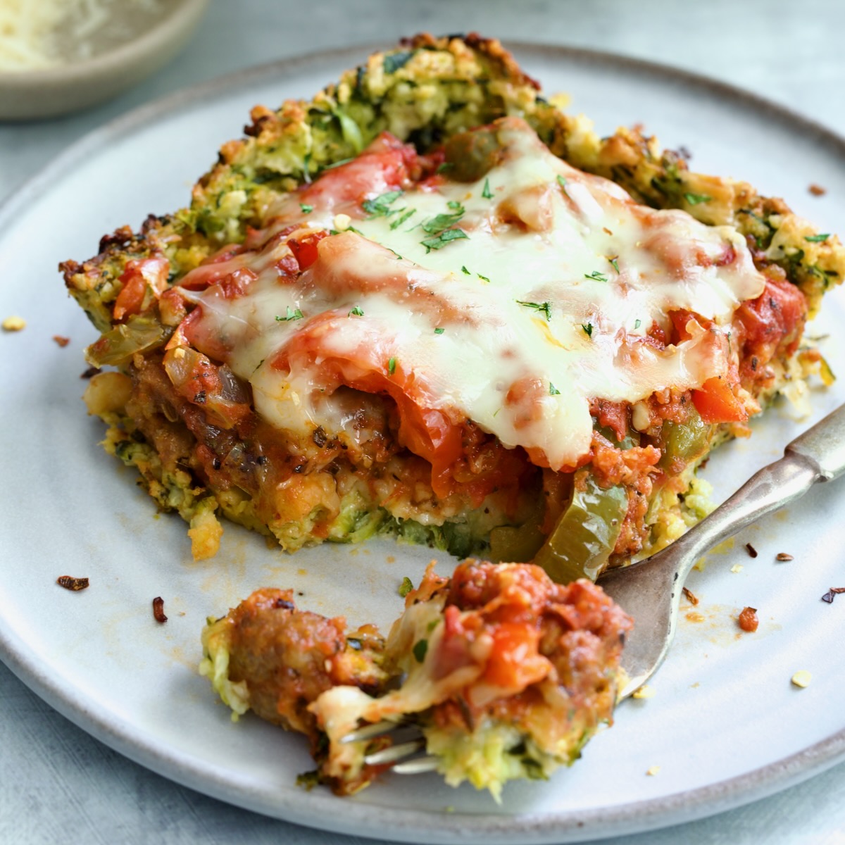 Zucchini Pizza Casserole - Recipe photo by fromachefskitchen
