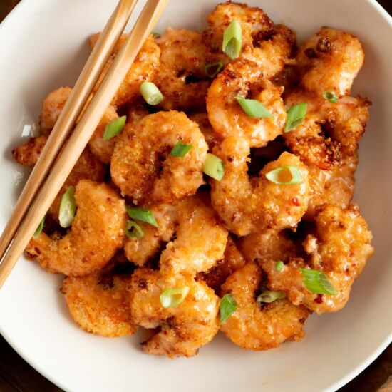 Air Fryer Bang Bang Shrimp - Recipe photo by TheDeliciousSpoon