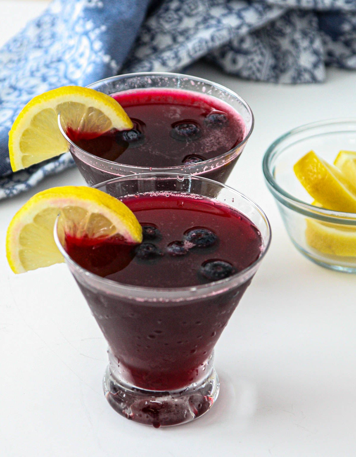 Blueberry Martini - Recipe photo by the food blog