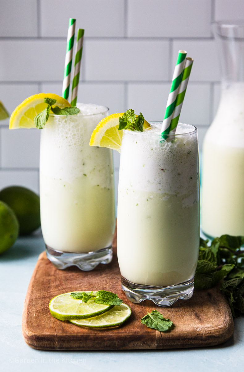 Authentic Brazilian Lemonade - Recipe photo by Garden in the kitchen