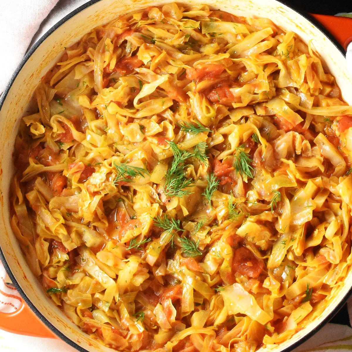 Polish Cabbage with Tomatoes - Recipe photo by everydayhealthyrecipes