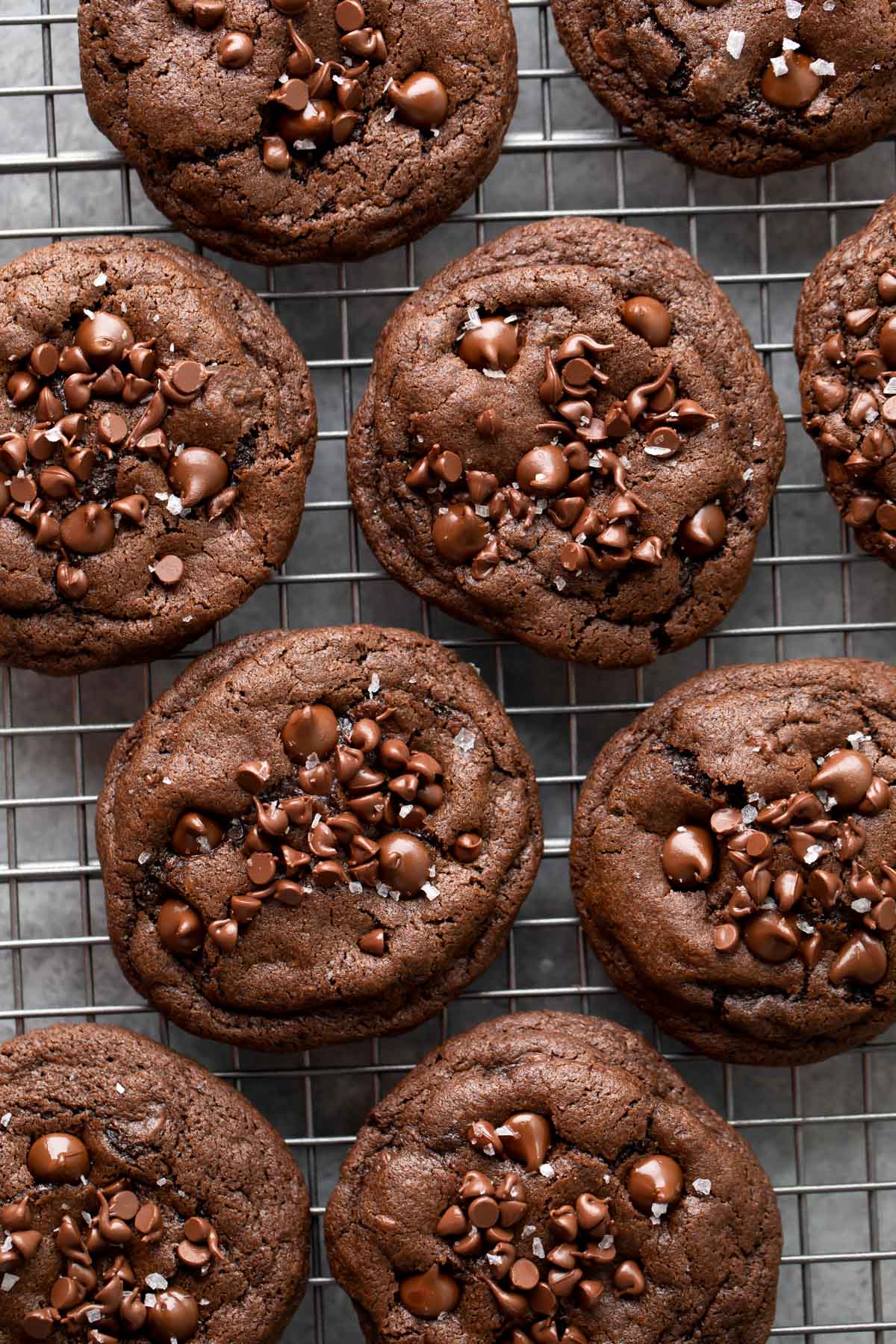 Double Chocolate Cookies - Recipe photo by peasandcrayons
