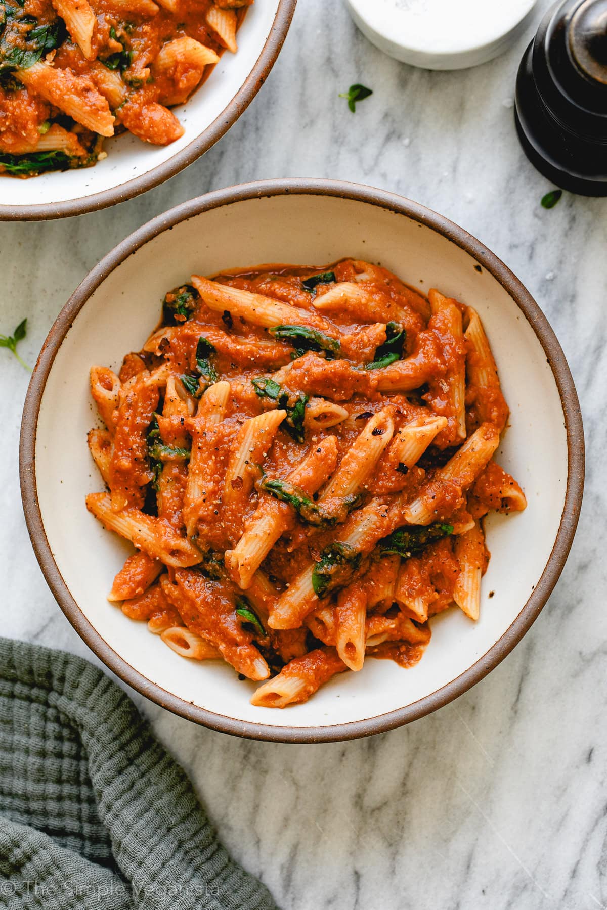 Easy Red Lentil Pasta Sauce - Recipe photo by thesimpleveganista
