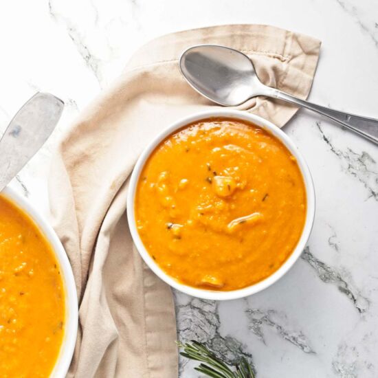 Roasted Butternut Squash Soup - Recipe photo by Absolute Foodie