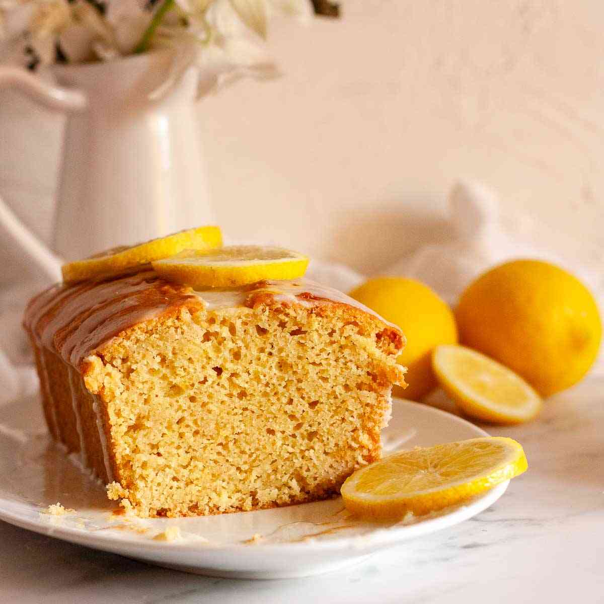 Eggless Lemon Cake (Vegan) - Recipe photo by Pastry Wishes