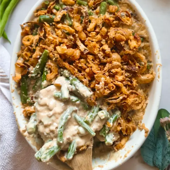 Best Fresh Green Beans Casserole - Recipe photo by TheButteryFairytale
