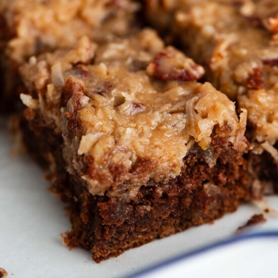 German Chocolate Sheet Cake - Recipe photo by Beyond the Butter