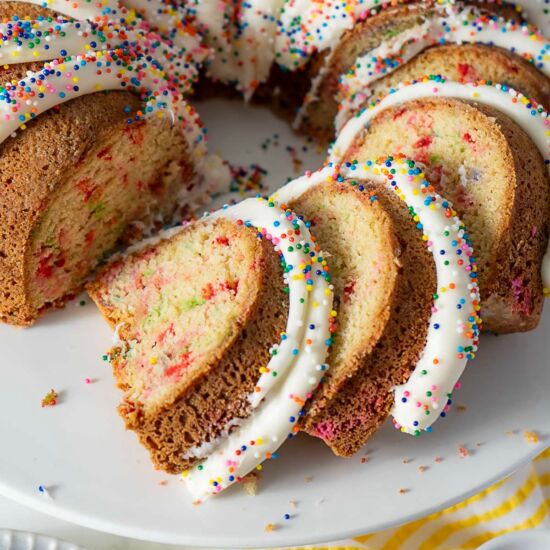 Gluten-Free Funfetti Birthday Cake - Recipe photo by peelwithzeal