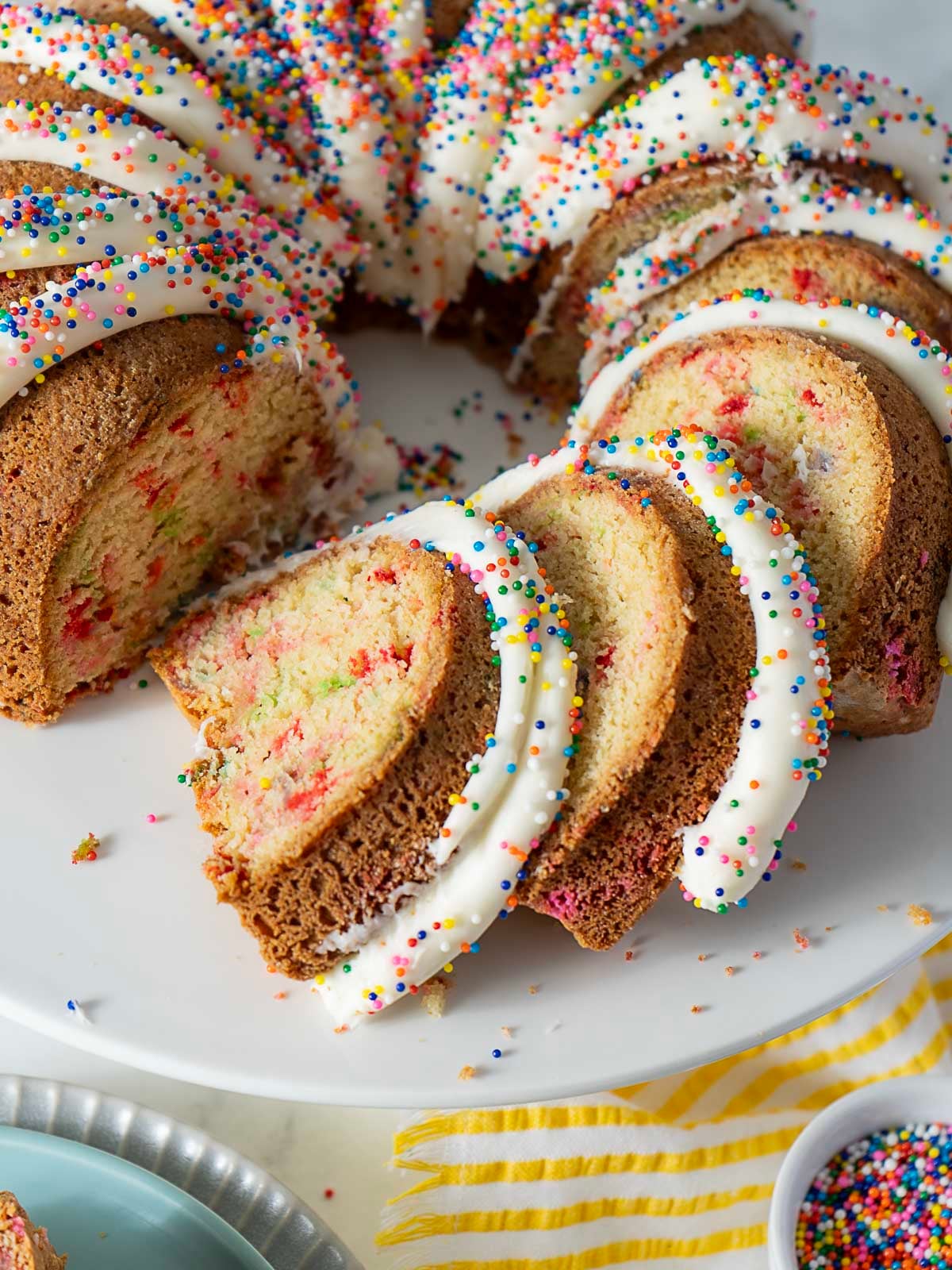 Gluten-Free Funfetti Birthday Cake - Recipe photo by peelwithzeal