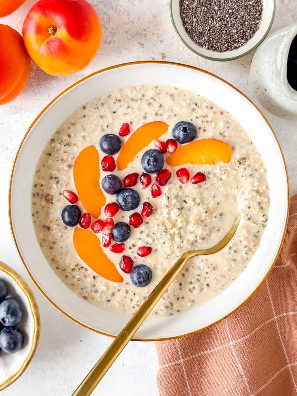 Protein Overnight Oats - Recipe photo by Low Histamine Kitchen