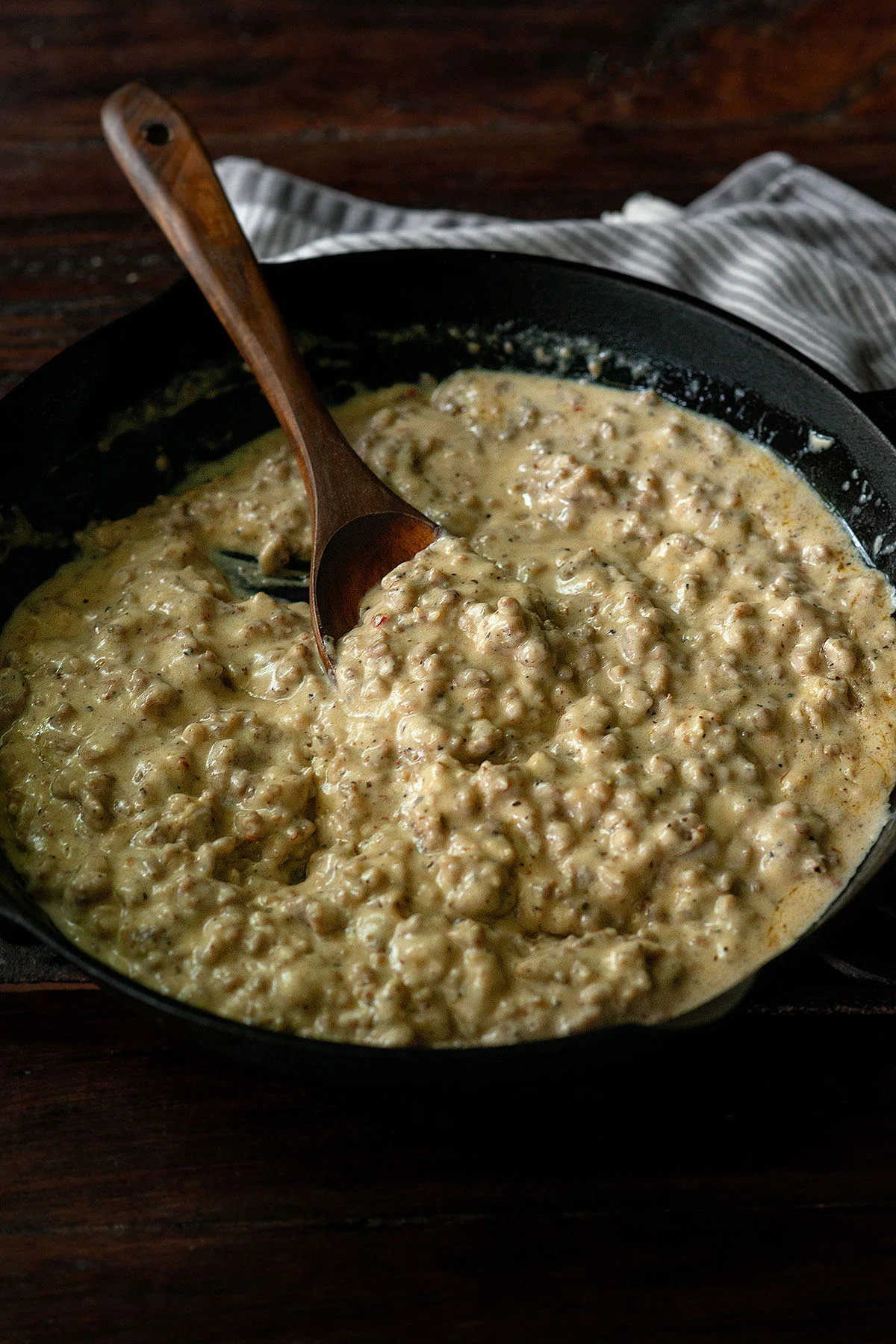 Southern Sausage Gravy - Recipe photo by Chicken Fried Kitchen
