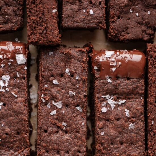 Homemade Chocolate Shortbread - Recipe photo by Beyond the Butter