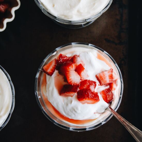 Lemon Mousse - Recipe photo by thefigjar