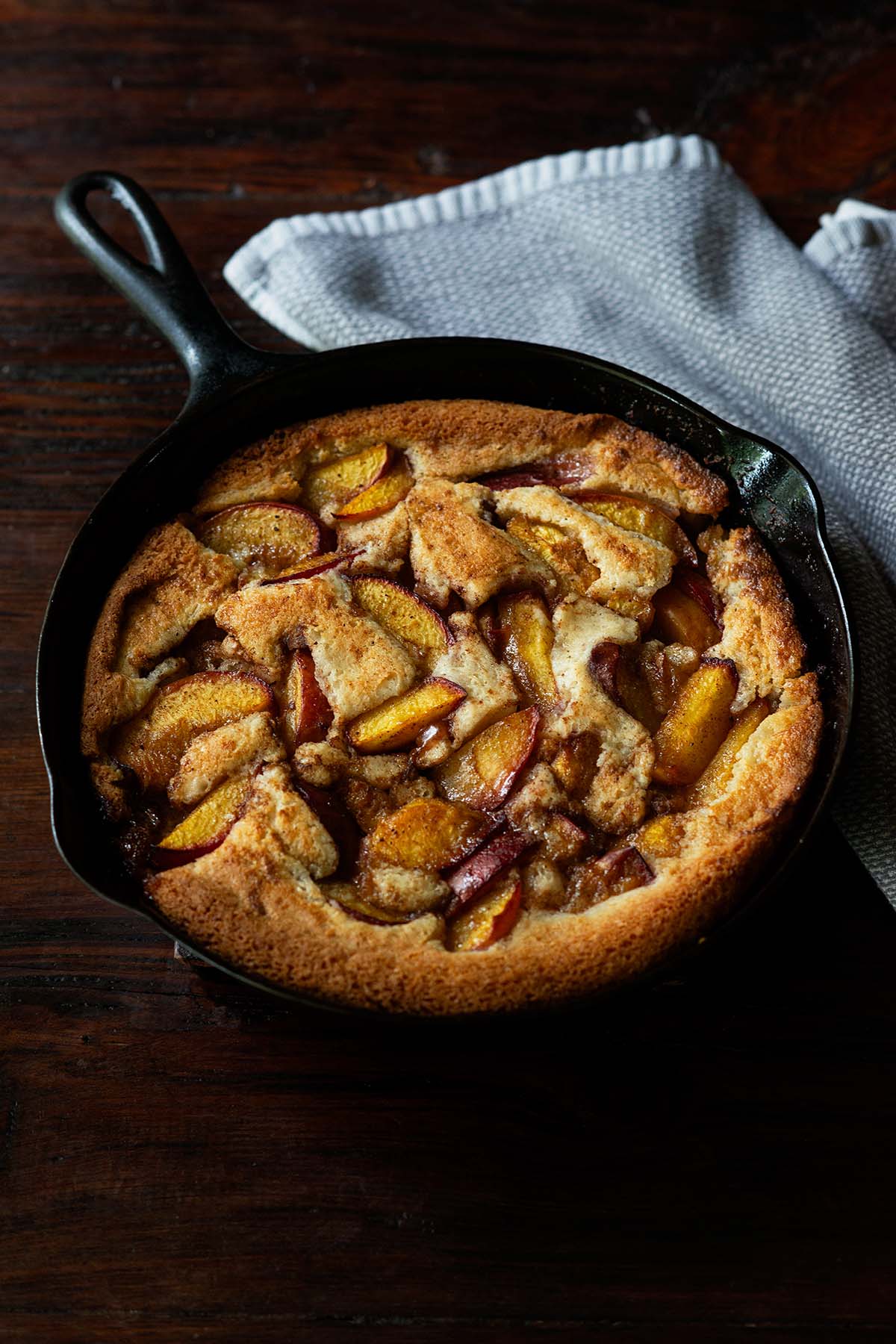 Southern Peach Cobbler - Recipe photo by Chicken Fried Kitchen