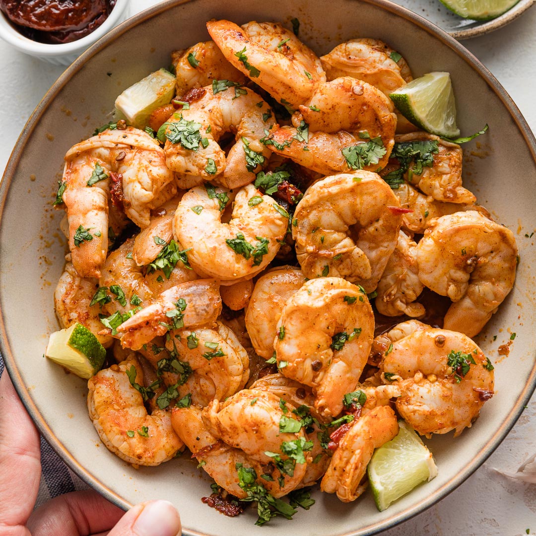 Baked Chipotle Shrimp - Recipe photo by nourishandfete